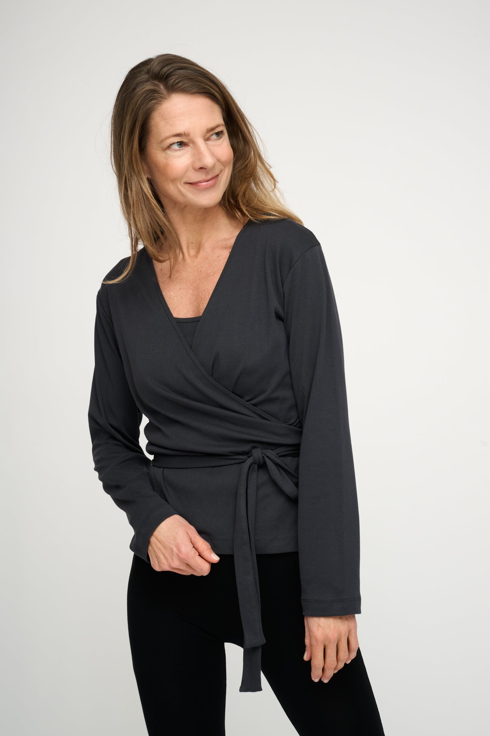 Wise Wrap top - Moonless Night